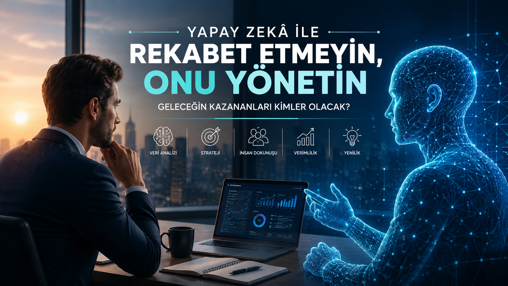 Yapay Zekâ ile Rekabet Etmeyin, Onu Yönetin: Geleceğin Kazananları Kimler Olacak?